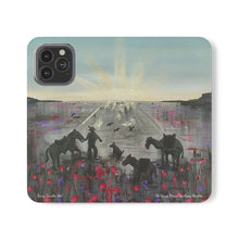 Load image into Gallery viewer, The Band Played Waltzing Matilda -PHONE CASE WALLET- by Kerry Sandhu Art