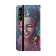 Load image into Gallery viewer, Raining Glitter - PHONE CASE WALLET for Samsung & iPhones - by Kerry Sandhu Art