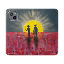 Load image into Gallery viewer, Freedom Called - PHONE CASE WALLET - by Kerry Sandhu Art