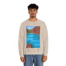 Load image into Gallery viewer, Sweatshirt 50/50 Cotton/Polyester, Medium-heavy fabric, Loose fit, true to size, Original art designs by Kerry Sandhu Art