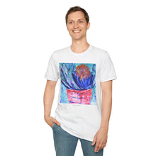 Load image into Gallery viewer, T-Shirt made from very soft materials, no side seams. Feels like bliss to wear! Many designs by Kerry Sandhu Art