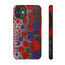 Load image into Gallery viewer, Benedictus (Poppies Only) - TOUGH PHONE CASES for Samsung & iPhones - by Kerry Sandhu Art