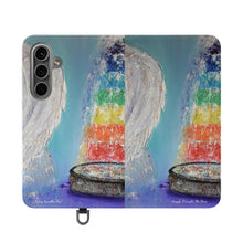 Load image into Gallery viewer, Angels Brought Me Here - PHONE CASE WALLET - by Kerry Sandhu Art