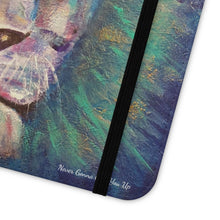Load image into Gallery viewer, Never Gonna Give You Up - PHONE CASE WALLET - by Kerry Sandhu Art