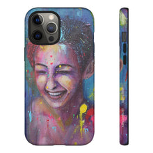 Load image into Gallery viewer, Raining Glitter - TOUGH PHONE CASES for Samsung & iPhones - by Kerry Sandhu Art