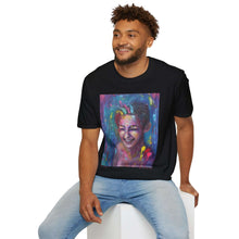 Load image into Gallery viewer, T-Shirt made from very soft materials, no side seams. Feels like bliss to wear! Many designs by Kerry Sandhu Art