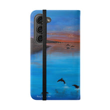 Load image into Gallery viewer, Bliss - PHONE CASE WALLET for Samsung & iPhones - by Kerry Sandhu Art