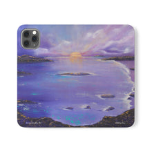 Load image into Gallery viewer, Setting Sun - PHONE CASE WALLET for Samsung & iPhones - by Kerry Sandhu Art