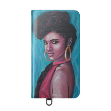 Load image into Gallery viewer, Girl On Fire - PHONE CASE WALLET - by Kerry Sandhu Art