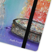 Load image into Gallery viewer, Angels Brought Me Here - PHONE CASE WALLET - by Kerry Sandhu Art