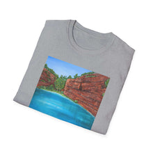 Load image into Gallery viewer, T-Shirt made from very soft materials, no side seams. Feels like bliss to wear! Many designs by Kerry Sandhu Art