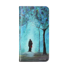 Load image into Gallery viewer, Forest of Light - PHONE CASE WALLET - by Kerry Sandhu Art