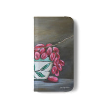 Load image into Gallery viewer, Bowl of Grapes - PHONE CASE WALLET for Samsung & iPhones - by Kerry Sandhu Art