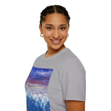 Load image into Gallery viewer, T-Shirt made from very soft materials, no side seams. Feels like bliss to wear! Many designs by Kerry Sandhu Art