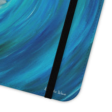 Load image into Gallery viewer, Ride the Wave - PHONE CASE WALLET - by Kerry Sandhu Art