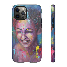 Load image into Gallery viewer, Raining Glitter - TOUGH PHONE CASES for Samsung & iPhones - by Kerry Sandhu Art