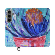 Load image into Gallery viewer, Rustic Banksia - PHONE CASE WALLET for Samsung & iPhones - by Kerry Sandhu Art