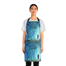 Load image into Gallery viewer, Apron - lightweight, silky finish 100% polyester, two front pockets. Many original artwork designs by Kerry Sandhu Art