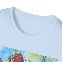 Load image into Gallery viewer, T-Shirt made from very soft materials, no side seams. Feels like bliss to wear! Many designs by Kerry Sandhu Art