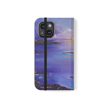 Load image into Gallery viewer, Setting Sun - PHONE CASE WALLET for Samsung & iPhones - by Kerry Sandhu Art