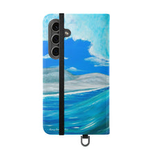Load image into Gallery viewer, Ride the Wave - PHONE CASE WALLET - by Kerry Sandhu Art