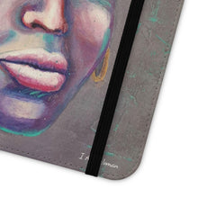 Load image into Gallery viewer, I Am Woman - PHONE CASE WALLET for Samsung & iPhones- by Kerry Sandhu Art