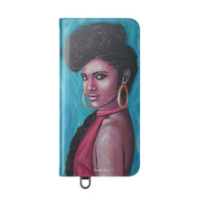 Load image into Gallery viewer, Girl On Fire - PHONE CASE WALLET - by Kerry Sandhu Art