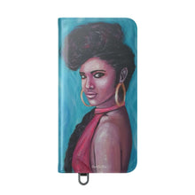 Load image into Gallery viewer, Girl On Fire - PHONE CASE WALLET - by Kerry Sandhu Art