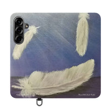 Load image into Gallery viewer, Three Little Birds (Faith) - PHONE CASE WALLET - by Kerry Sandhu Art