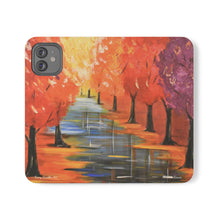 Load image into Gallery viewer, Autumn Leaves - PHONE CASE WALLET for Samsung & iPhones - by Kerry Sandhu Art
