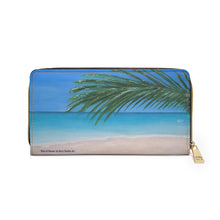 Load image into Gallery viewer, Pockets for cash, c/cards, coins, & more. Stylish faux leather, lots of original artworks by Kerry Sandhu Art to choose from