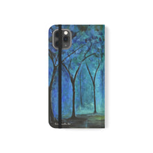 Load image into Gallery viewer, Forest of Light - PHONE CASE WALLET - by Kerry Sandhu Art