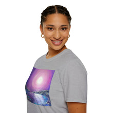 Load image into Gallery viewer, T-Shirt made from very soft materials, no side seams. Feels like bliss to wear! Many designs by Kerry Sandhu Art