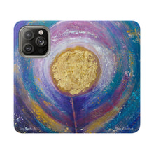 Load image into Gallery viewer, Flower of Gratitude - PHONE CASE WALLET - by Kerry Sandhu Art