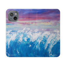 Load image into Gallery viewer, I Sat By the Ocean - PHONE CASE WALLET - by Kerry Sandhu Art