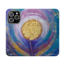Load image into Gallery viewer, Flower of Gratitude - PHONE CASE WALLET - by Kerry Sandhu Art