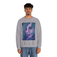 Load image into Gallery viewer, Sweatshirt 50/50 Cotton/Polyester, Medium-heavy fabric, Loose fit, true to size, Original art designs by Kerry Sandhu Art