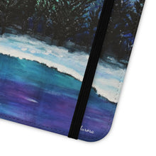 Load image into Gallery viewer, Aurora - PHONE CASE WALLET for Samsung & iPhones - by Kerry Sandhu Art