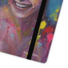 Load image into Gallery viewer, Raining Glitter - PHONE CASE WALLET for Samsung & iPhones - by Kerry Sandhu Art