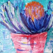 Load image into Gallery viewer, 'Rustic Banksia' - ORIGINAL ARTWORK - by Kerry Sandhu Art