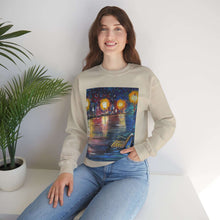 Load image into Gallery viewer, Sweatshirt 50/50 Cotton/Polyester, Medium-heavy fabric, Loose fit, true to size, Original art designs by Kerry Sandhu Art