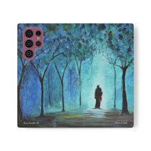 Load image into Gallery viewer, Forest of Light - PHONE CASE WALLET - by Kerry Sandhu Art