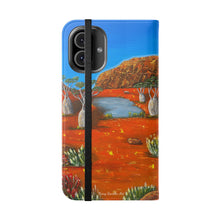 Load image into Gallery viewer, Beds Are Burning - PHONE CASE WALLET - by Kerry Sandhu Art