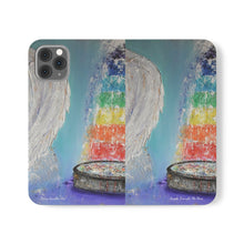Load image into Gallery viewer, Angels Brought Me Here - PHONE CASE WALLET - by Kerry Sandhu Art