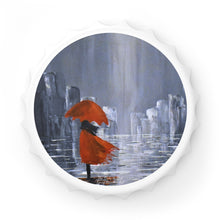 Load image into Gallery viewer, Plastic exterior w/ metallic bottom, magnetic back, 2 different opening mechanisms, matte finish. Art by Kerry Sandhu Art