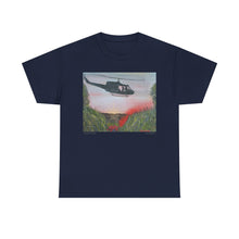 Load image into Gallery viewer, The Battle of Long Tan - Unisex HEAVY COTTON TEE - by Kerry Sandhu Art