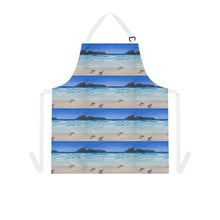 Load image into Gallery viewer, Apron - lightweight, silky finish 100% polyester, two front pockets. Many original artwork designs by Kerry Sandhu Art