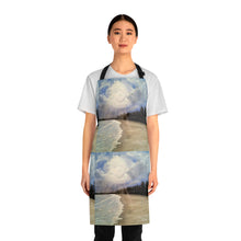 Load image into Gallery viewer, Apron - lightweight, silky finish 100% polyester, two front pockets. Many original artwork designs by Kerry Sandhu Art