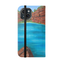 Load image into Gallery viewer, Kimberley Calling - PHONE CASE WALLET - by Kerry Sandhu Art
