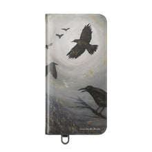 Load image into Gallery viewer, Come Join the Murder - PHONE CASE WALLET - by Kerry Sandhu Art